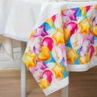 Скатерть одноразовая «Влюбленность», шарики, 182×137 см - Фото 2