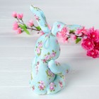 Мягкая игрушка-подвеска «Зайка в цветочек», цвета МИКС, 15 см - Фото 2