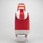 Сумка-тележка хозяйственная на шнуре, цвет красный - Фото 2