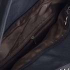 Сумка-рюкзак, отдел на молнии, 2 наружных кармана, цвет синий - Фото 5