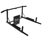 Турник-брусья ONLYTOP «Прогресс» 3 в 1, разборный, цвет чёрный - Фото 9