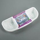 Полка для ванной комнаты, 38,5×14,5×7 см, цвет МИКС - фото 24563411