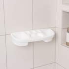 Полка для ванной комнаты, 38,5×14,5×7 см, цвет МИКС - Фото 15