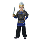 Карнавальный костюм «Богатырь Добрыня Никитич», р. 34, рост 134 см, синий - Фото 1