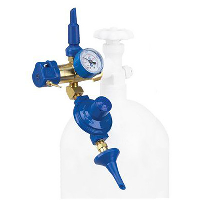 Насадка для баллона, оснащенная клапаном с наклонной ручкой, Precision Plus with Tilt Valve