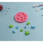 Молд для заливки Доляна «Морские звёзды», 8 ячеек, силикон, d=8 см, розовый - Фото 4