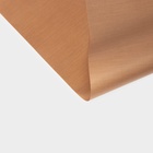 Коврик для выпечки антипригарный Доляна, 33×45 см, коричневый - Фото 3