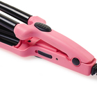 УЦЕНКА Плойка тройная Luazon LW-27, 35 Вт, d=12 мм, керамическое покрытие, розовая - Фото 3