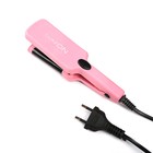 УЦЕНКА Плойка тройная Luazon LW-27, 35 Вт, d=12 мм, керамическое покрытие, розовая - Фото 4