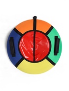 Тюбинг-ватрушка Winter Star, диаметр чехла 70 см, разноцветная - Фото 6