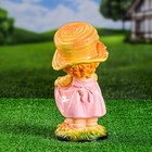 Садовая фигура "Девочка Манюня" 14х13,5х29см, - Фото 3