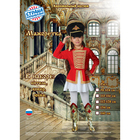 Карнавальный костюм «Мажоретка», китель, кивер, юбка, р-р 28, рост 98-104 см - фото 6101834