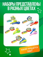 Набор музыкальных инструментов «Пой со мной»: бубен, 2 маракаса, губная гармошка, МИКС - Фото 3
