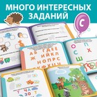 Книжка с наклейками «Буквы и слова», 12 стр., более 50 наклеек - Фото 4