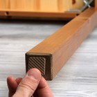 Накладка мебельная квадратная ТУНДРА, размер 18×18 мм, 32 шт., полимерная, коричневая - Фото 8