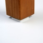 Накладка мебельная квадратная ТУНДРА, размер 25 х 25 мм, 18 шт, полимерная, цвет белый - Фото 10