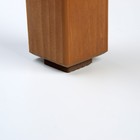 Накладка мебельная квадратная ТУНДРА, размер 25 х 25 мм, 18 шт., полимерная, коричневая - Фото 10