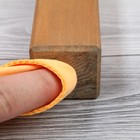 Накладка мебельная круглая ТУНДРА, d=18 мм, 32 шт., полимерная, коричневая - Фото 10