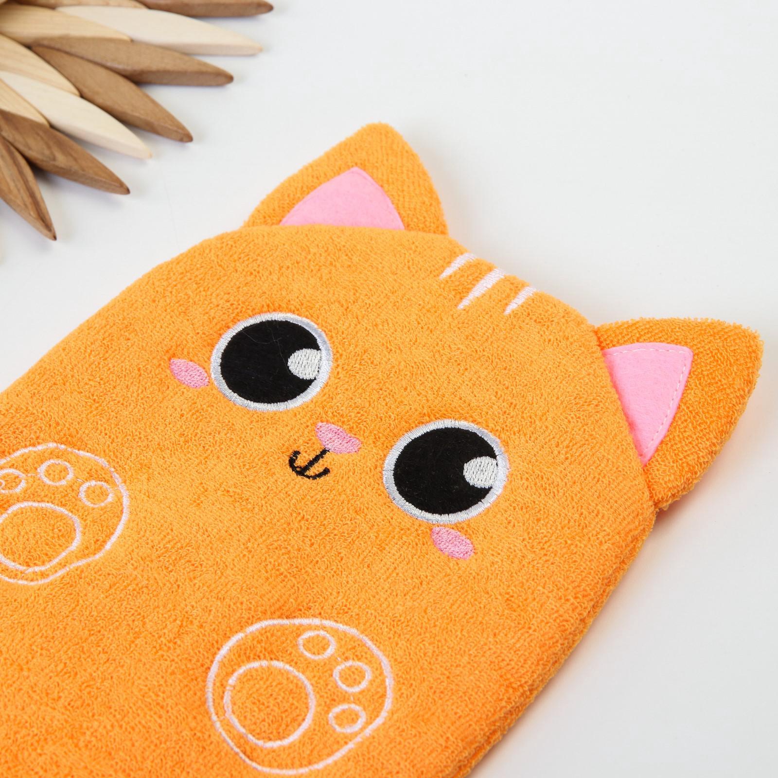 Котик мочалка