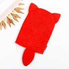 Мочалка детская для купания «Лисичка», варежка, из махры - Фото 4