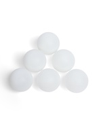 Мяч для настольного тенниса 40 мм, набор 6 шт., цвет белый - фото 809436107
