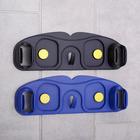 Держатель для швабр, 30×10×5 см, на липучке, с крючком, МИКС - Фото 4