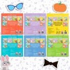 Книжки с наклейками «IQ занималки», набор 6 шт. по 12 стр. - Фото 7