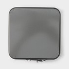 Набор форм для выпечки разъёмных Доляна «Элин. Квадрат», 3 предмета: 18/16/14 см, антипригарное покрытие, цвет чёрный - Фото 8