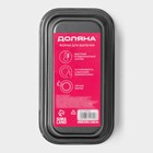 Форма для выпечки Доляна «Жаклин», 15.5×8.5 см, антипригарное покрытие, чёрная - Фото 5