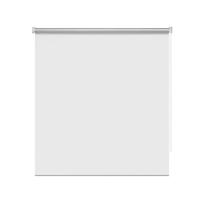 Штора рулонная «Блэкаут Штрих», 60х175 см, цвет белый - Фото 1