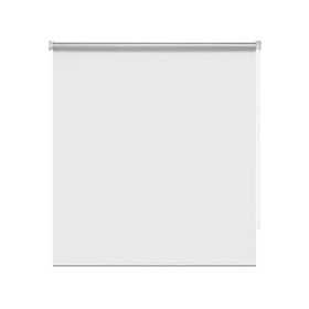 Штора рулонная «Блэкаут Штрих», 120х175 см, цвет белый