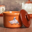 Горшок-сотейник 600 мл «Гуси» - Фото 3