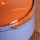 Сотейник Ломоносовская керамика, 1,5 л, цвет сиреневый - Фото 4