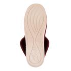Туфли комнатные женские, цвет бордовый, размер 37 - Фото 5