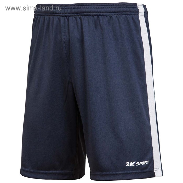 Шорты игровые детские 2K Sport Match navy/white, YXL - Фото 1