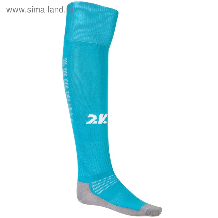 Гетры 2K Sport Liga II sky-blue/white, junior - Фото 1