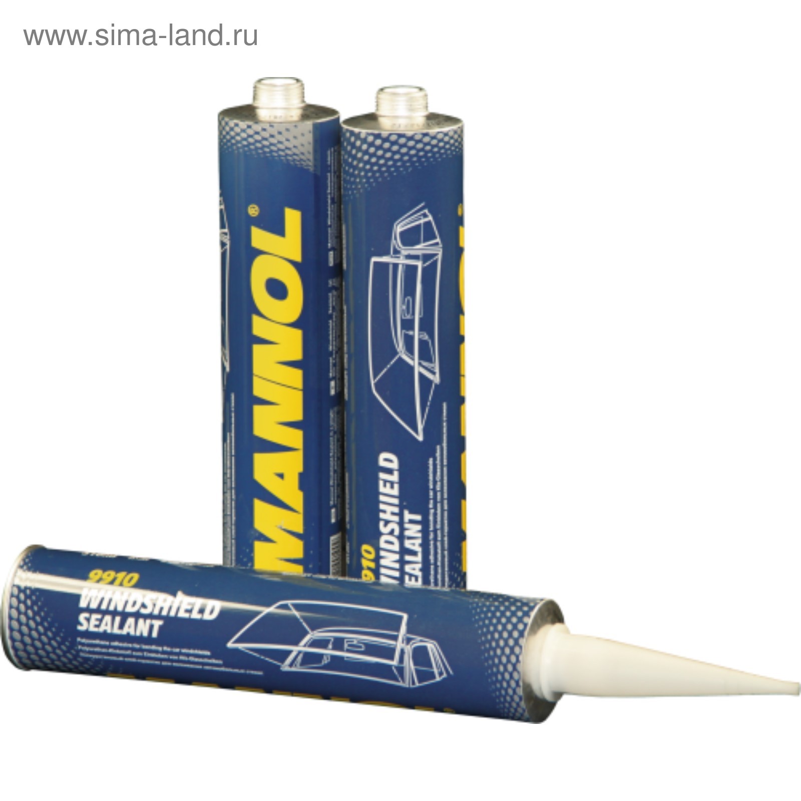 Клей-герметик для автомобильных стекол MANNOL Windshield Sealant 9910, 310мл