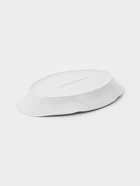 Блюдо сервировочное Добрушский завод «Бельё», фарфор, 33×23.5×3.5 см, белое 507386