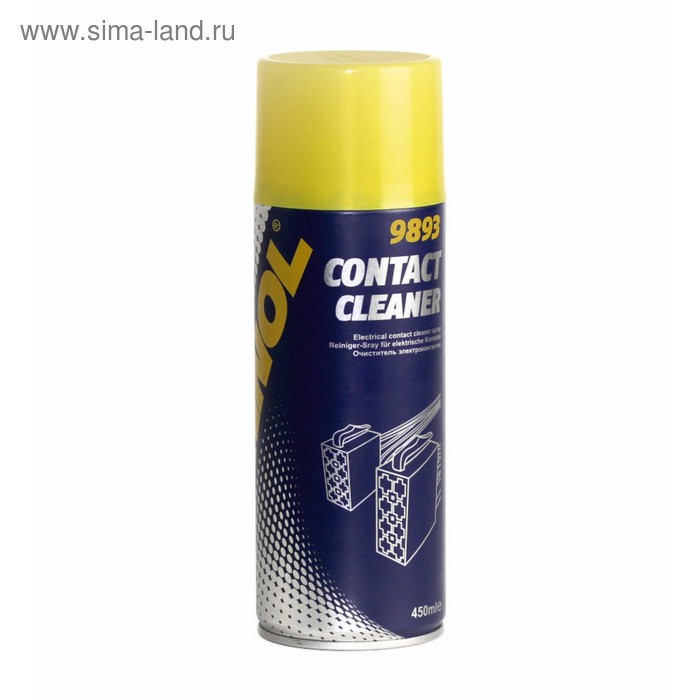 Очиститель контактов MANNOL Contact Cleaner 9893, 450 мл - Фото 1