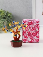 Бонсай декоративный «Денежное дерево», 16 глазок, 32 монеты, 16×6.7×5.2 см - фото 60776070