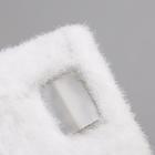 Светодиодная фигура «Ёлочка» 20×25×12 см, флок, батарейки CR2032×2 (не в комплекте), свечение тёплое белое - Фото 5