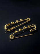 Булавка для подвесок PO-065 №04, (набор 2 шт.) 65×5 мм, цвет золото - Фото 6