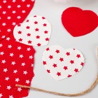 Набор для создания подвесной игрушки из ткани «Три сердца» - Фото 5