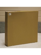 Светодиодная фигура «Олень с санями золотистый», олень: 65×130×27 см, сани: 120×70×45 см, металл, 220 В, свечение тёплое белое - фото 118618767