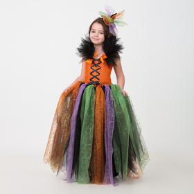 Карнавальный костюм «Ведьмочка», сделай сам, корсет, ленты, брошки, аксессуары