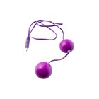 Вагинальные шарики с вибрацией Toyfa, ABS пластик, фиолетовые, 12,2 см - Фото 2