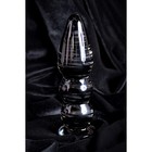 Анальная пробка Sexus Glass, стекло, прозрачная, 13,5 см, d=3,5 см - Фото 5