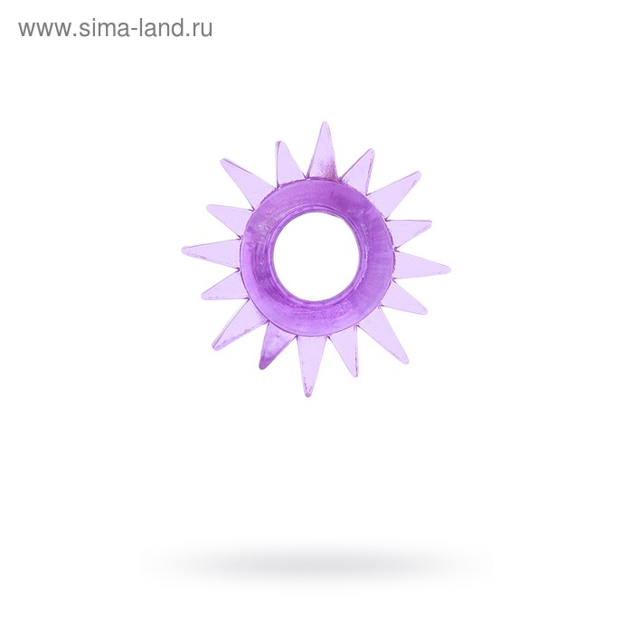 Эрекционное кольцо TOYFA, TPE, фиолетовый - Фото 1