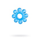 Эрекционное кольцо на пенис TOYFA, TPE, синий - Фото 1