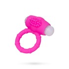 Эрекционное кольцо на пенис Штучки-дрючки, силикон, розовый, d=2,5 см - Фото 2